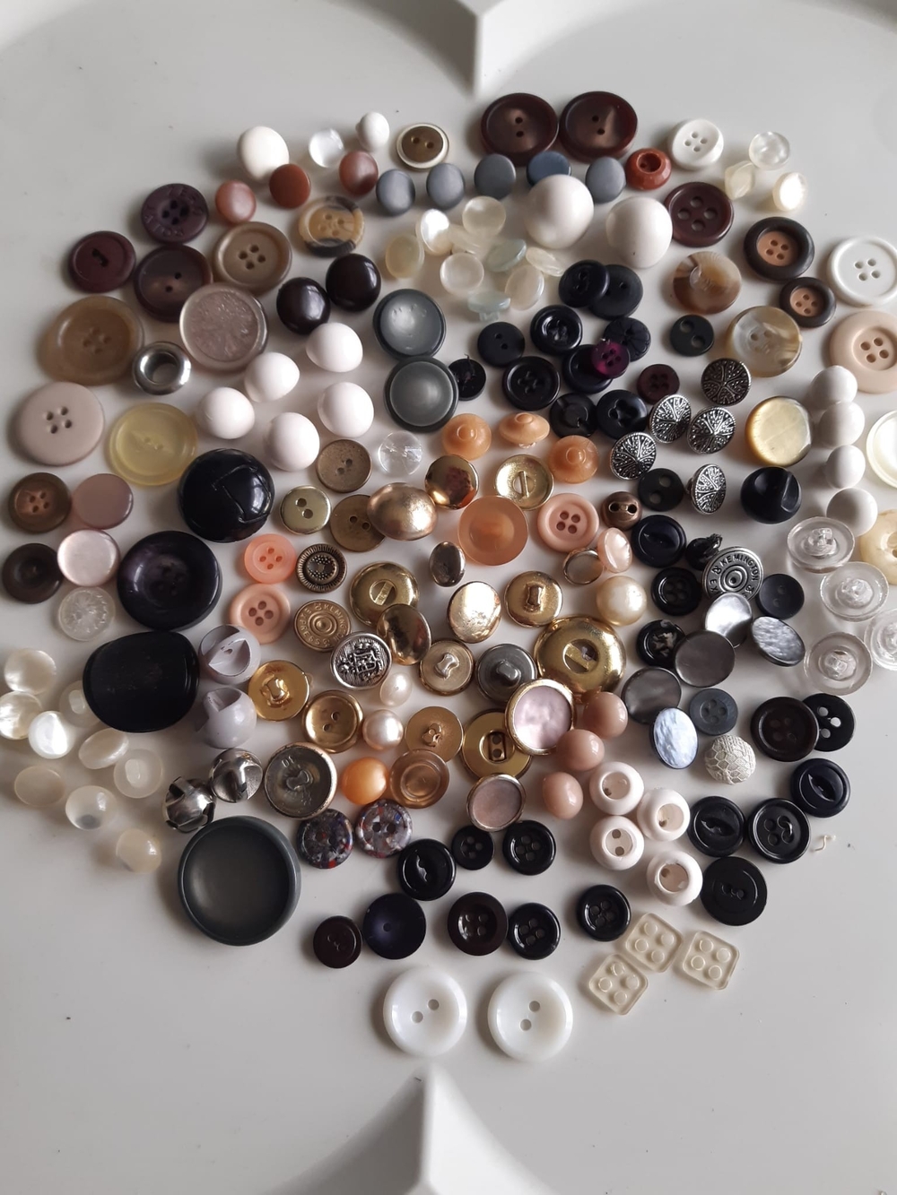 **SALE 3 for $20** Mixed Assorted Sewing Buttons - Multi-Color Variety Pack